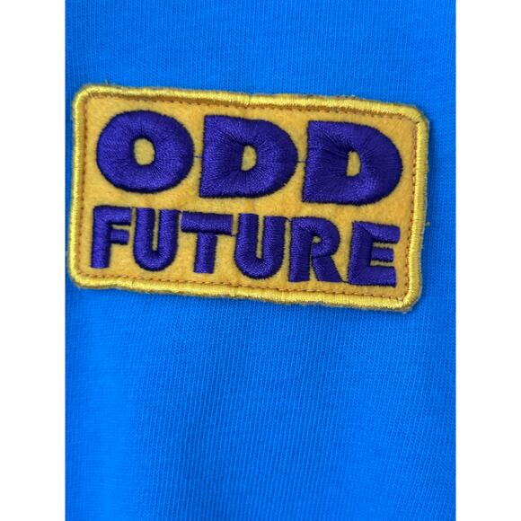 Odd Future Golf Wang Long sleeve Polo Style Hoodie Size L - Picture 7 of 8